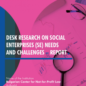 Desk Research on Social Enterprises Need and Challenges - Report
