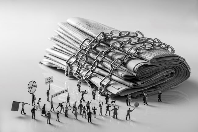 Фотография „Free Speech“: Bataki Studio, авторски колектив, отличен в конкурса „Граждански Будилник“ 2018 на БЦНП
